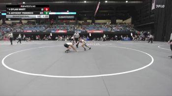 165 lbs Quarterfinal - 5 Anthony Federico, Southeastern vs 4 Dylan Whitt, Grand View