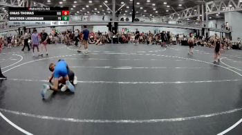 84 lbs Round 7 (8 Team) - Onias Thomas, New England Gold vs Brayden Lieberman, Prestige Worldwide