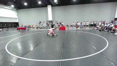 132 lbs Kael Davis, Pennsylvaniia Red vs Darius Dickinson, Team Wyoming Black