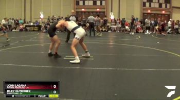 145 lbs Cons. Round 3 - Riley Gutierrez, Shore Thing vs John Lagana, Fish Eye Wrestling