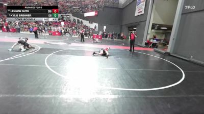 95 lbs Cons. Round 4 - Kylie Brenner, Chilton/Hilbert vs Lennon Guth, Crandon