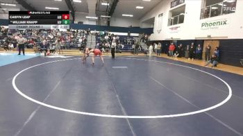 174 lbs Champ. Round 1 - Caidyn Leaf, Albright vs William Knapp, Alvernia