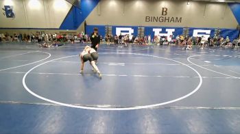 90 lbs Cons. Semi - Presley Call, Bear River Wrestling Club vs Oakley Jones, Bear River Wrestling Club