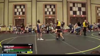 91 lbs Round 2 (6 Team) - Landon Lill, Triumph vs Marie Sharp, Dark Angels