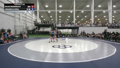 140 lbs Khloe Meisenbach, California Gold J vs Annabelle Soell, Kansas
