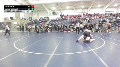 285 lbs Cons. Rd Of 32 - Ollie Cook, Union vs Jarom Williams, Box Elder