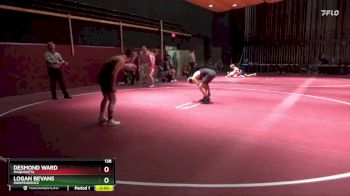 138 lbs 23rd Place Match - Desmond Ward, Maquoketa vs Logan Bevans, Independence