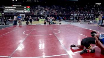 106 lbs Champ. Round 3 - Jose Jimenez, Nyssa vs Jack Mulvahill, Cascade