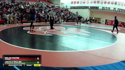 190 lbs Round 2 - Lincoln Shulaw, St Francis De Sales (Columbus) vs Nolan Foster, Jackson