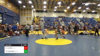 106 lbs Consi Of 4 - Aaron Lanster, Miami Beach High vs Ryan Feinstein, Mocco Wrestling Academy