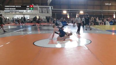 160 lbs Semifinal - Christopher Nocca, Empire Wrestling Academy vs Tobin Mcnair, Ccwc/ncunited
