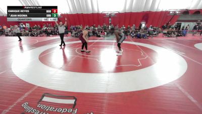 USA Junior Boys - 215 lbs Quarters - Jean Ngoma, Iowa vs Enrique Reyes, Minnesota