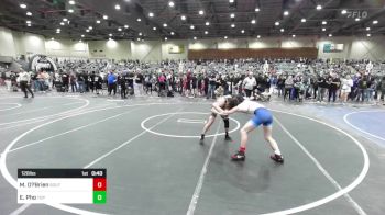 126 lbs Consi Of 4 - Matthew O?Brien, South Reno WC vs Eric Pho, Top Fuelers WC