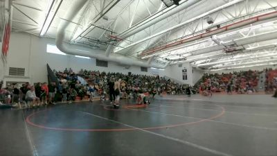 113-116 lbs Round 1 - Mac Hill, Laurel Middle School vs Tyson Rounds, Lander Middle School
