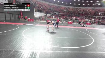 172 lbs Cons. Semi - Mikaela Spindler, Reedsville Wrestling vs Ruby Copiskey, Unity