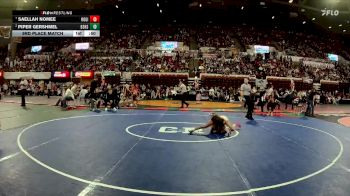 G - 115 lbs 3rd Place Match - Piper Gershmel, Billings Senior High School Girls vs Saellah Nomee, Ronan Girls