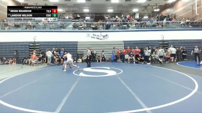 110 lbs Cons. Round 4 - Landon Wilson, Fighting Squirrels Wrestling Club vs Reise Reardon, Team Real Life Wrestling
