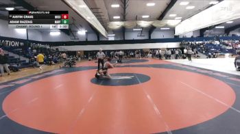 157 lbs Champ. Round 1 - Adam Razzaq, Marymount vs Justin Craig, Messiah