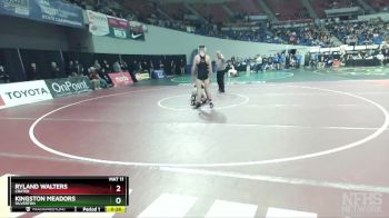 5A-126 lbs Cons. Round 3 - Kingston Meadors, Silverton vs Ryland Walters, Crater