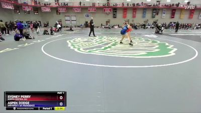 145 A Cons. Round 4 - Aspen Dodge, University Of Providence vs Sydney Perry, North Central (IL)