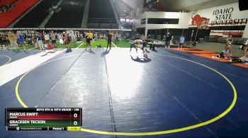 138 lbs Round 2 - Marcus Swift, Idaho vs Gracesen Tecson, Hawaii