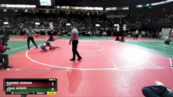 85 lbs Semifinal - Rasheed Johnson, RTLA vs Josue Aponte, BAY2