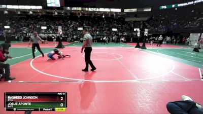 85 lbs Semifinal - Rasheed Johnson, RTLA vs Josue Aponte, BAY2