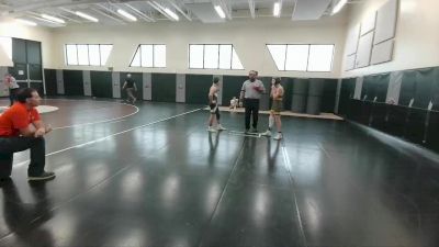 105B Champ. Round 1 - Brogan Tidemann, Worland Middle School vs Landon Morgan, Centennial Middle School