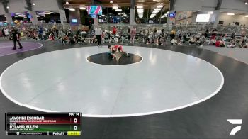 80 lbs Cons. Round 3 - Javonni Escobar, Gracie Barra Westchase Wrestling Club vs Ryland Allen, Sisters On The Mat