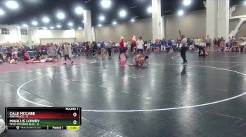 106 lbs Round 7 (8 Team) - Cale McCabe, Iowa Black vs Marcus Lowry, Team Michigan Blue