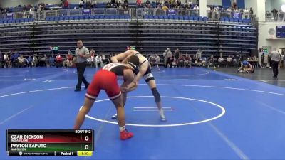 150 lbs Semifinal - Czar Dickson, INDIAN LAKE vs Payton Saputo, NAPOLEON