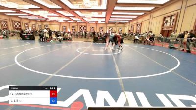 110 lbs Final - Yefraim Sadchikov, Pa vs Landon Lill, Nj