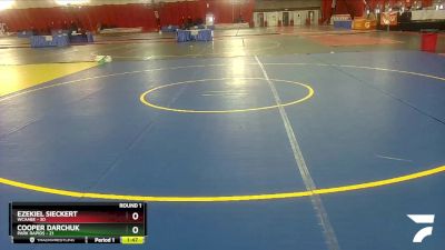 175 lbs Round 1 (4 Team) - Ezekiel Sieckert, WCAABE vs Cooper Darchuk, Park Rapids