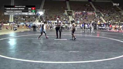 6A 120 lbs Champ. Round 2 - Kenyon Clements, Helena vs Juan Quiceno Munoz, Spain Park HS