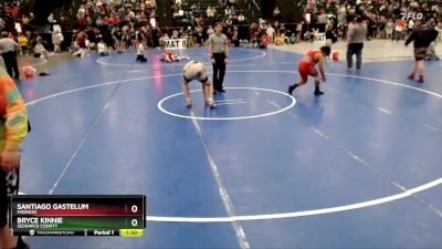 175 lbs Quarterfinal - Bryce Kinnie, Sedgwick County vs Santiago Gastelum, Madison