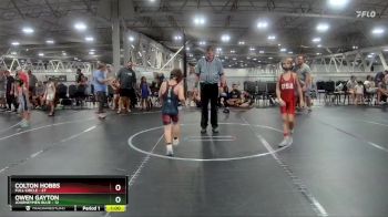 68 lbs Finals (2 Team) - Colton Hobbs, Full Circle vs Owen Gayton, Journeymen Blue