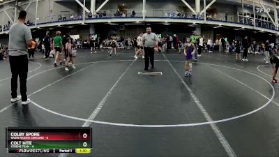 56 lbs Round 3 (4 Team) - Colt Hite, Xtreme Team vs Colby Spore, Ragin Raisins Concord