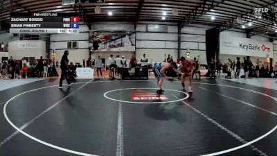79 kg Cons. Round 1 - Zachary Borzio, PVWC vs Brian Finnerty, West Virginia Regional Training Center