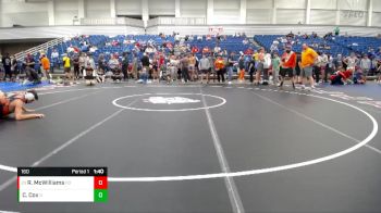 160 lbs Cons. Round 1 - Rohan McWilliams, Columbus East vs Cody Cox, Warrior Regional Training Center