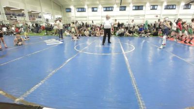 72 lbs Consi Of 4 - Ryker Wenzel, Patriots Wrestling Club-EL vs Aubree Shuemake, Arsenal WV-EL