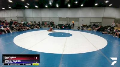 120 lbs Placement Matches (8 Team) - Isaac Gibbs, Texas A vs Carson Wagner, Pennsylvania
