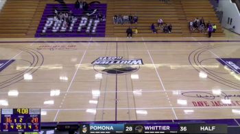 Replay: Pomona-Pitzer vs Whittier - Women's | Jan 15 @ 7 PM