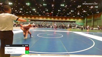 184 lbs Round Of 16 - Carl Hansen, Montana-Northern vs Caden Gerlach, California Baptist University