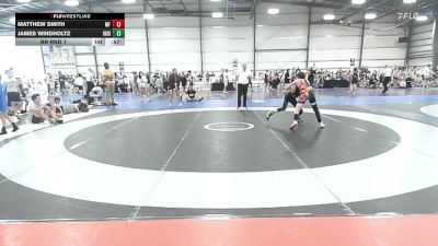 95 lbs Rr Rnd 1 - Matthew Smith, MF Purge Elite - EL vs James Windholtz, Indiana Outlaws Red - EL