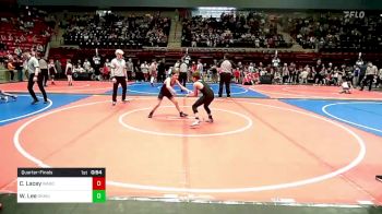 75 lbs Quarterfinal - Carter Lacey, Wagoner Takedown Club vs William Lee, Okmulgee