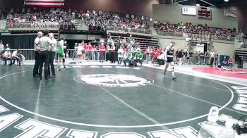 1A 138 lbs Quarterfinal - Daxon Morrill, Piute vs Mason Beesley, Bryce Valley