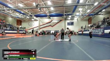 135 lbs Semifinal - Norah Stoodley, Batavia vs Lana Zimmerman, DeKalb