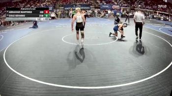 D 1 132 lbs Cons. Round 1 - Abraham Martinez, John Ehret vs Cole Sevario, St. Amant