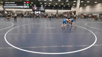 132 lbs Quarters - Bryar Hooks, Cowboy Wrestling Club vs Gage Spurgeon, Sebolt Wrestling Academy