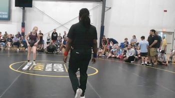 50 lbs Rr Rnd 7 - Isla Silva, PA West Black - W vs Timmery Condit, Mat Demon - W